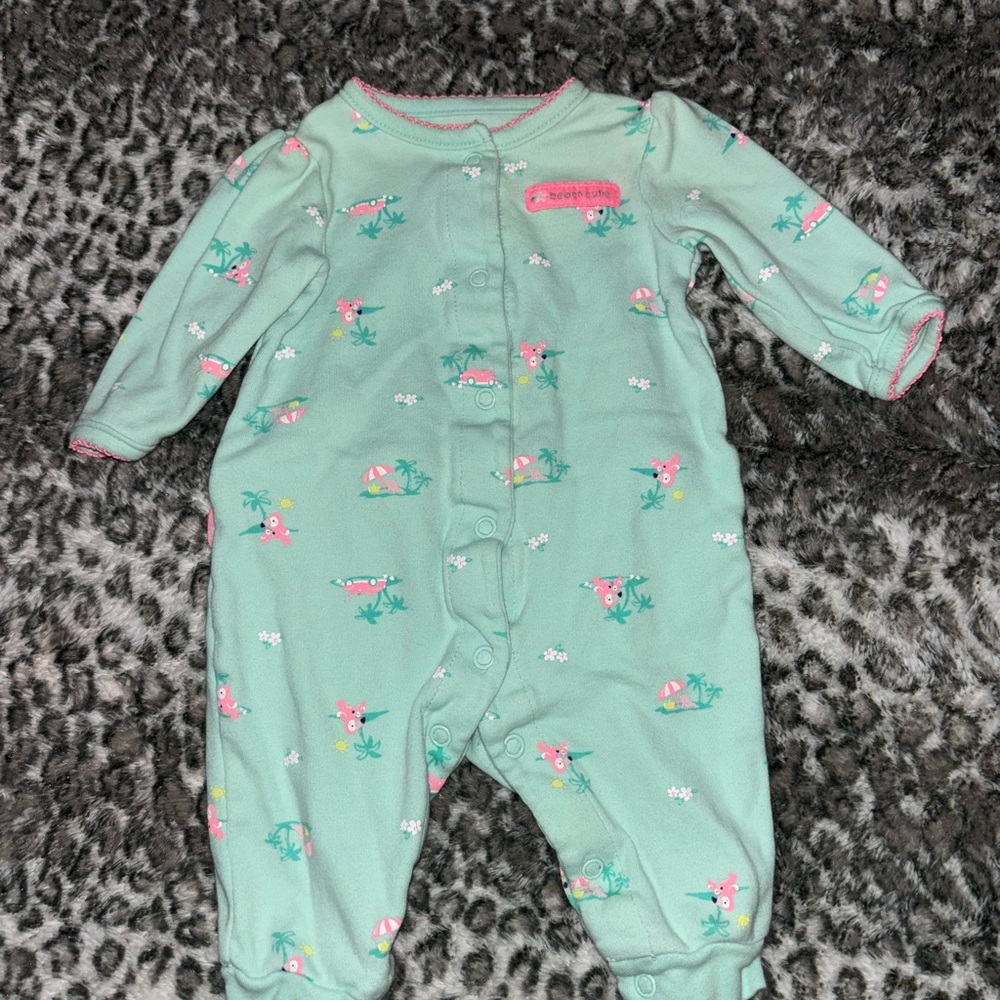 Mint Green Kids One Piece